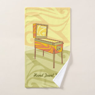Pinball machine bath towel set