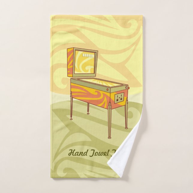 Pinball machine bath towel set