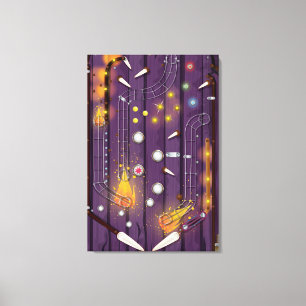 Pinball Machine Canvas Print
