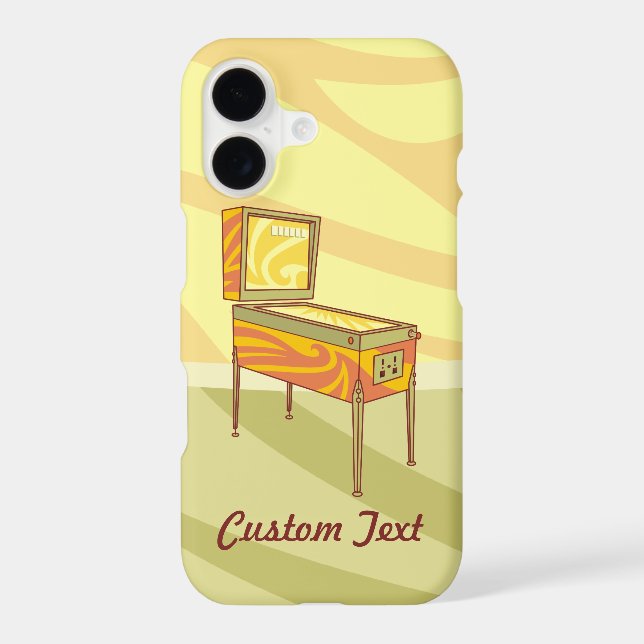 Pinball Machine Case-Mate iPhone Case (Back)