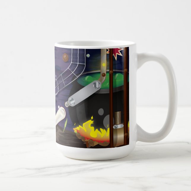 Pinball Machine Coffee Mug (Right)