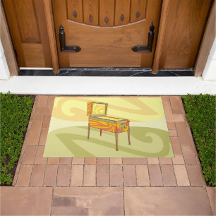 Pinball machine doormat