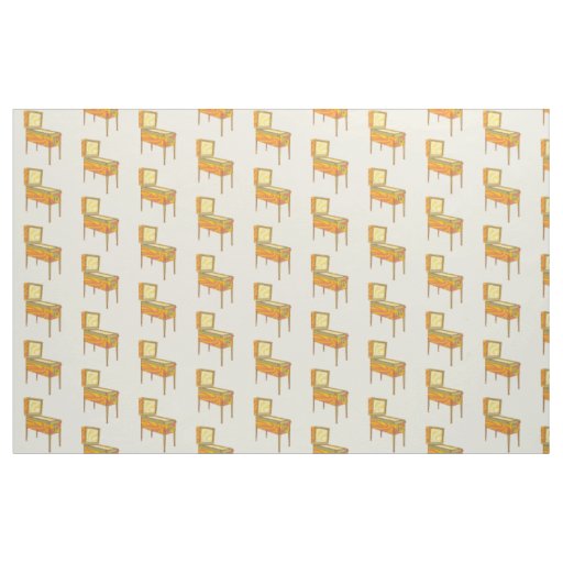 Pinball machine fabric
