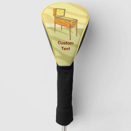 Pinball Machine Golf Head Cover