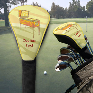 Pinball Machine Golf Head Cover