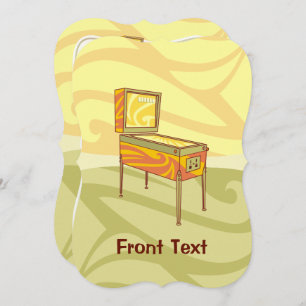 Pinball Machine Invitation