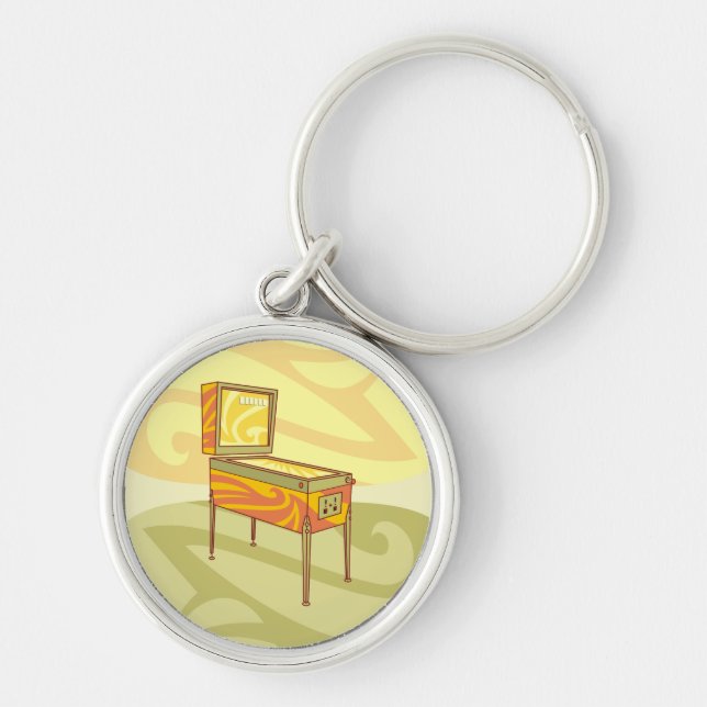 Pinball machine keychain (Front)