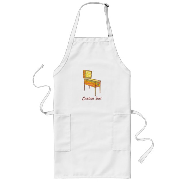 Pinball machine long apron (Front)