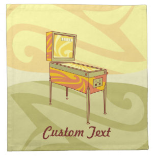 Pinball machine napkin