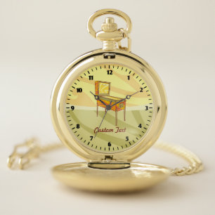 Pinball machine pocket watch