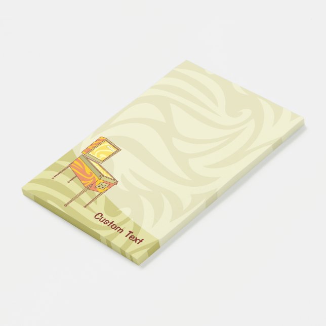 Pinball Machine Post-it Notes (Angled)