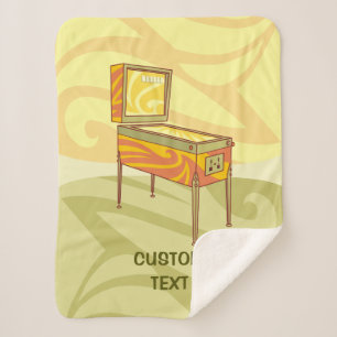 Pinball machine sherpa blanket