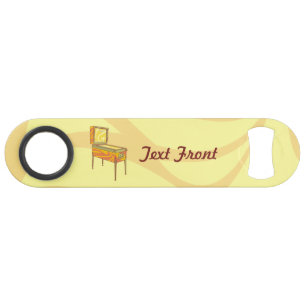 Pinball machine speed bottle opener