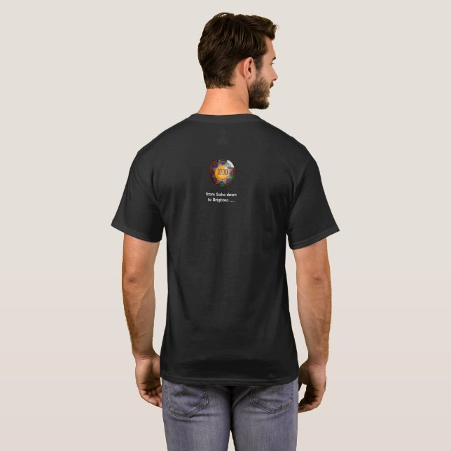 Pinball Machine T Shirt - Retro Back Front Print (Back Full)