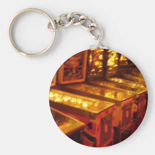 Pinball Machines Keychain