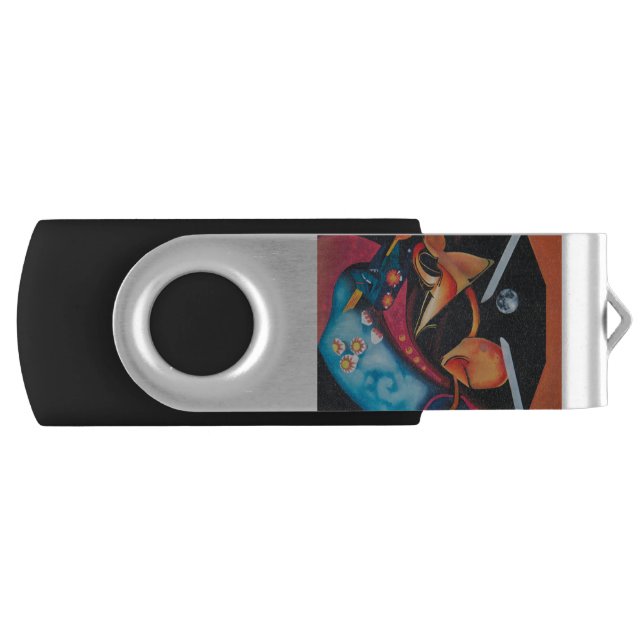 Pinball Moon USB Flash Drive (Front)