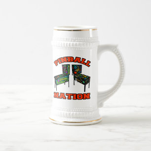 Pinball Nation Beer Stein