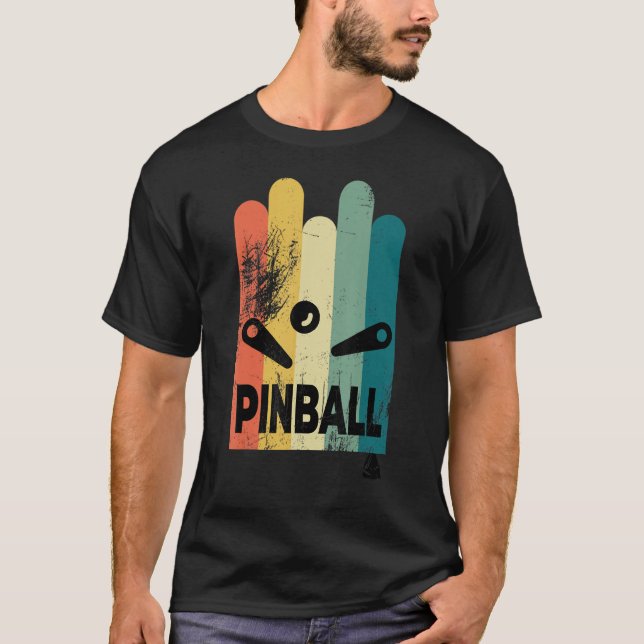 pinball retro vintage look_2 T-Shirt (Front)