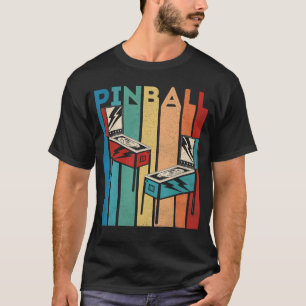Pinball Retro Vintage Multiball Pinball Machine Ar T-Shirt