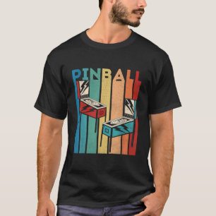Pinball Retro Vintage Multiball Pinball Machine Ar T-Shirt