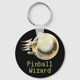 Pinball Wizard Keychain