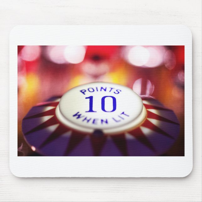 Pinball wizard mouse pad (Front)