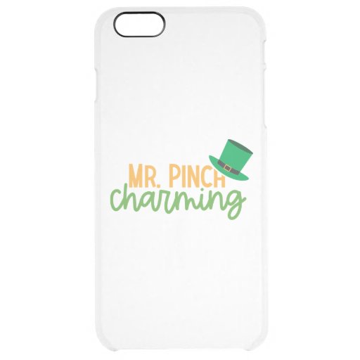 Pinch Charming St. Patrick's charm Leprechaun  Clear iPhone 6 Plus Case