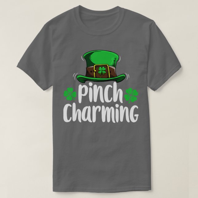 Pinch Charming St Patricks Day For Boys Girls Kids T-Shirt (Design Front)