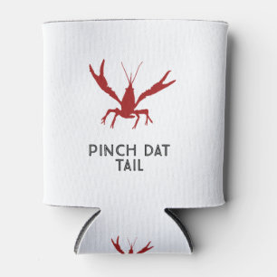 Pinch Dat Tail Crawfish Can Cooler