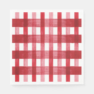 Pinch of Love Kitchen Red Party Napkins