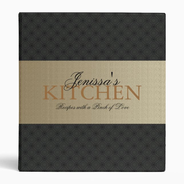 Pinch of Love Recipe Binder (Front)