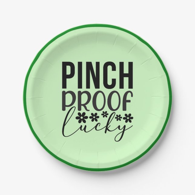 Pinch Proof Lucky-62906 Paper Plates (Front)