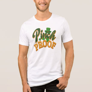 Pinch Proof St. Patricks Day Celebration Gag Tri-Blend Shirt
