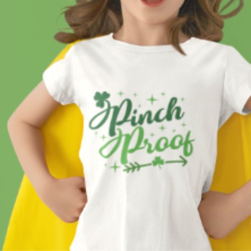 Pinch Proof  St Patricks Day Cute T_shirt 