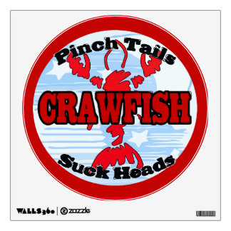 Pinch Tails Crawfish Wall Decal