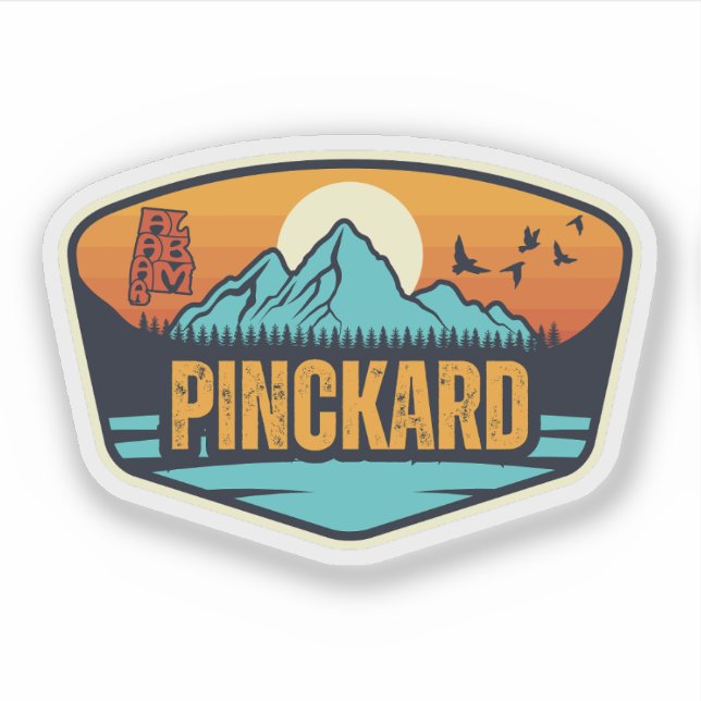 Pinckard, Alabama Sticker (Front)