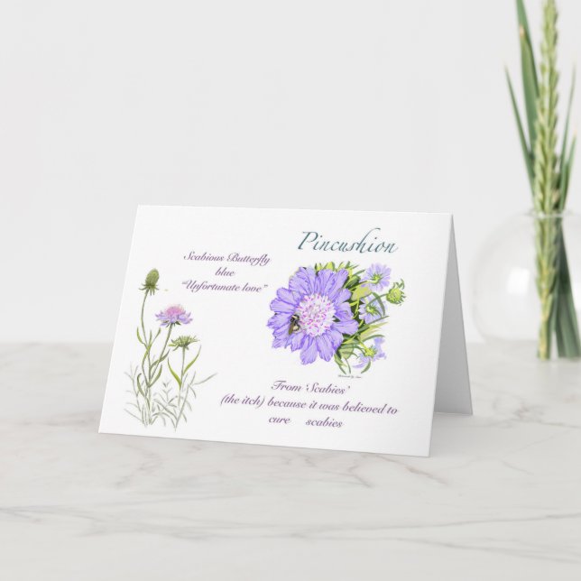 Pincushion Blank Card (Front)