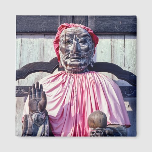 Pindola Bharadvaja statue in Nara _ Japan Magnet