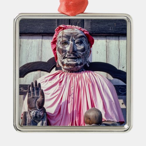 Pindola Bharadvaja statue in Nara _ Japan Metal Ornament