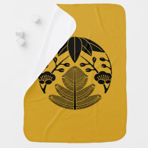 Pine-Bamboo-Plum Swaddle Blanket