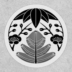 Pine bamboo ume patch