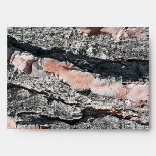 Pine bark pattern envelope