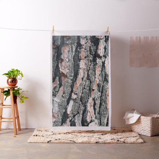 Pine bark pattern fabric