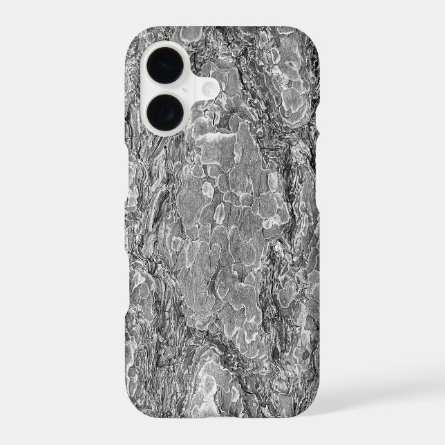 Pine Bark Texture  Iphone Case (Back)