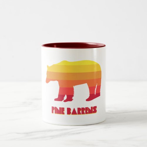 Pine Barrens Bear Two_Tone Coffee Mug