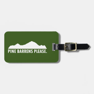 Pine Barrens Please Luggage Tag