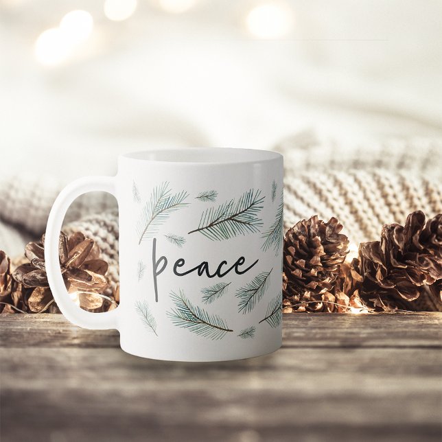 Pine Boughs | Holiday Coffee Mug (Creator Uploaded)