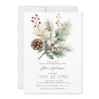 Pine Branch Winter Botanical Bridal Shower