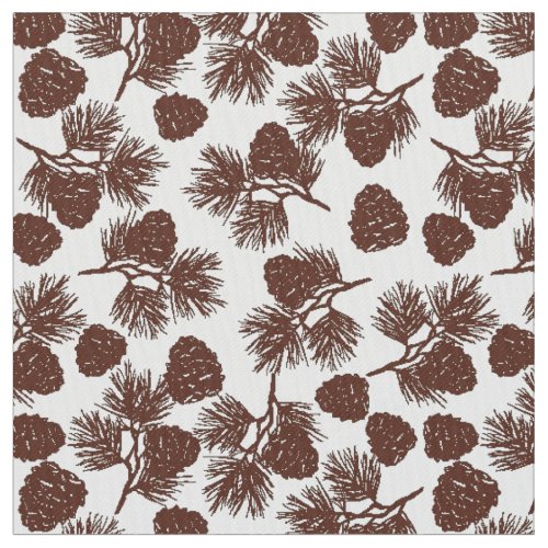 Pine Branches Fabric