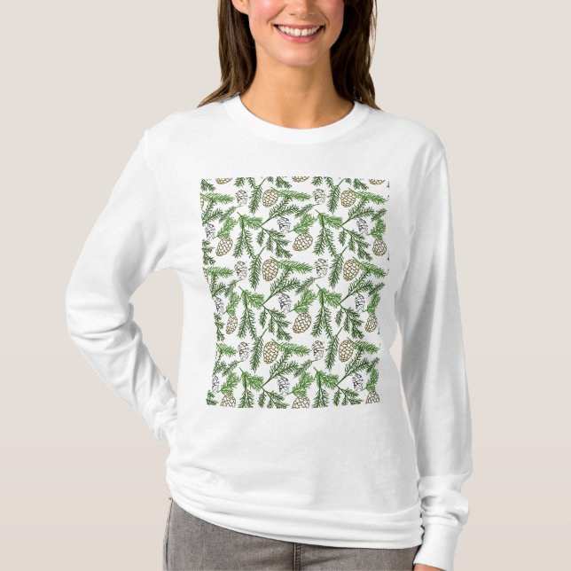 Pine Branches T-Shirt (Front)